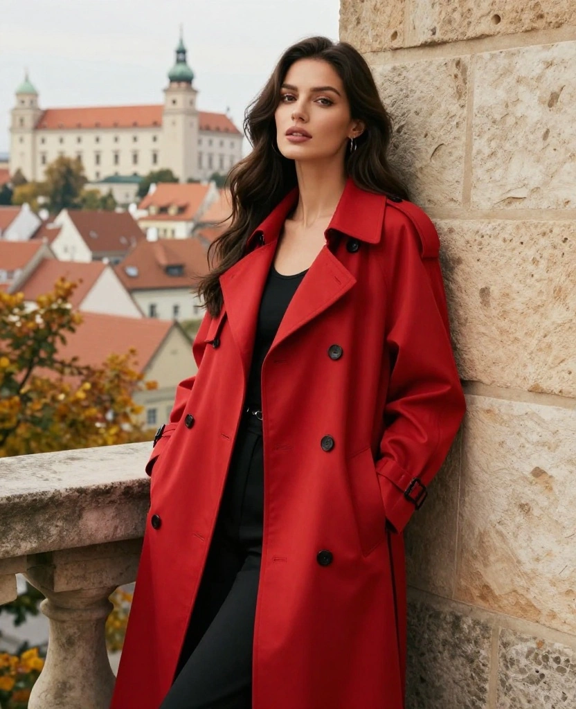 15 Trendy Fall Outfits for Your Bratislava Trip in October (Surprise #3 Will Wow You!) 15 what to wear in Bratislava in October 15 Trendy Fall Outfits for Your Bratislava Trip in October (Surprise #3 Will Wow You!) - 3. Surprise Statement Coats 1
