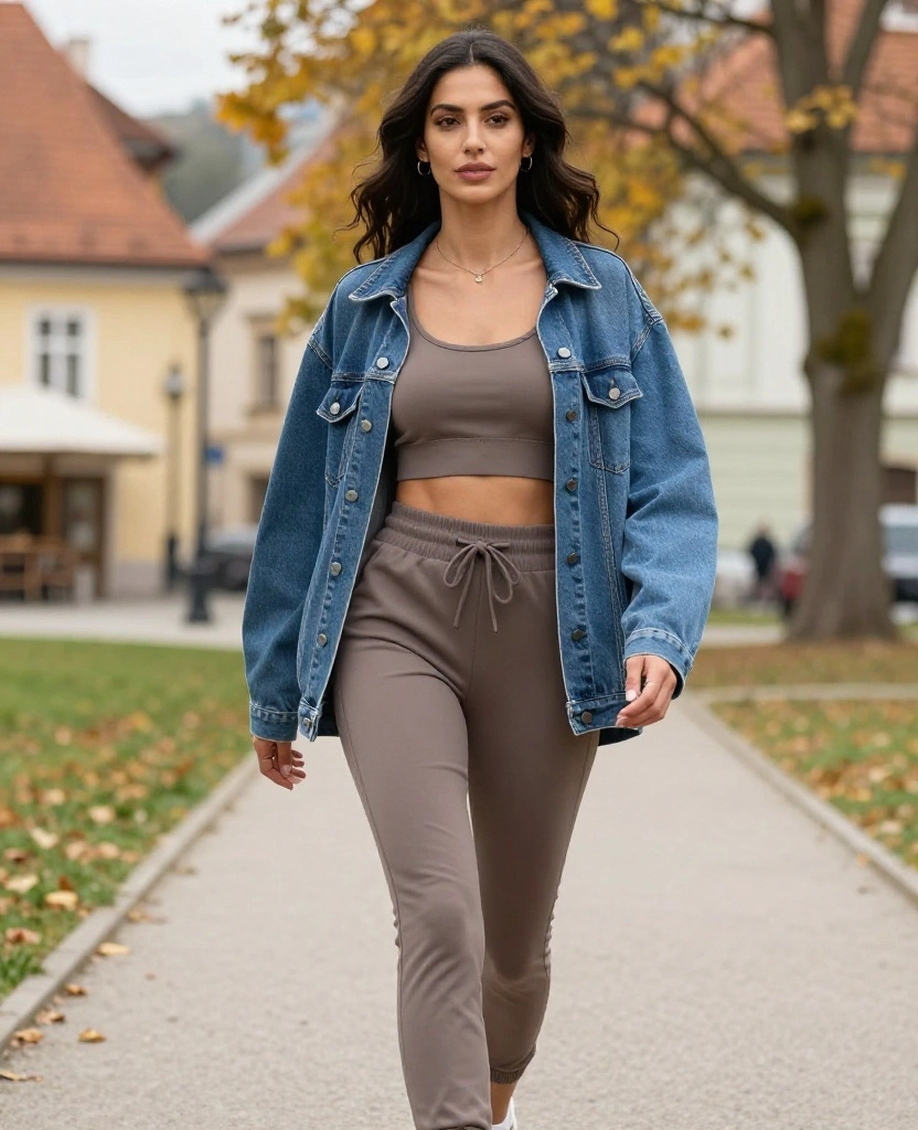 15 Trendy Fall Outfits for Your Bratislava Trip in October (Surprise #3 Will Wow You!) 36 what to wear in Bratislava in October 15 Trendy Fall Outfits for Your Bratislava Trip in October (Surprise #3 Will Wow You!) - 6. Chic Athleisure 1
