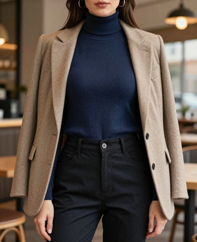 Brave the Gothenburg Weather: 15 Stylish October Looks You Need! 89 what to wear in Gothenburg in October Brave the Gothenburg Weather: 15 Stylish October Looks You Need! - 13. Smart Casual Chic 1