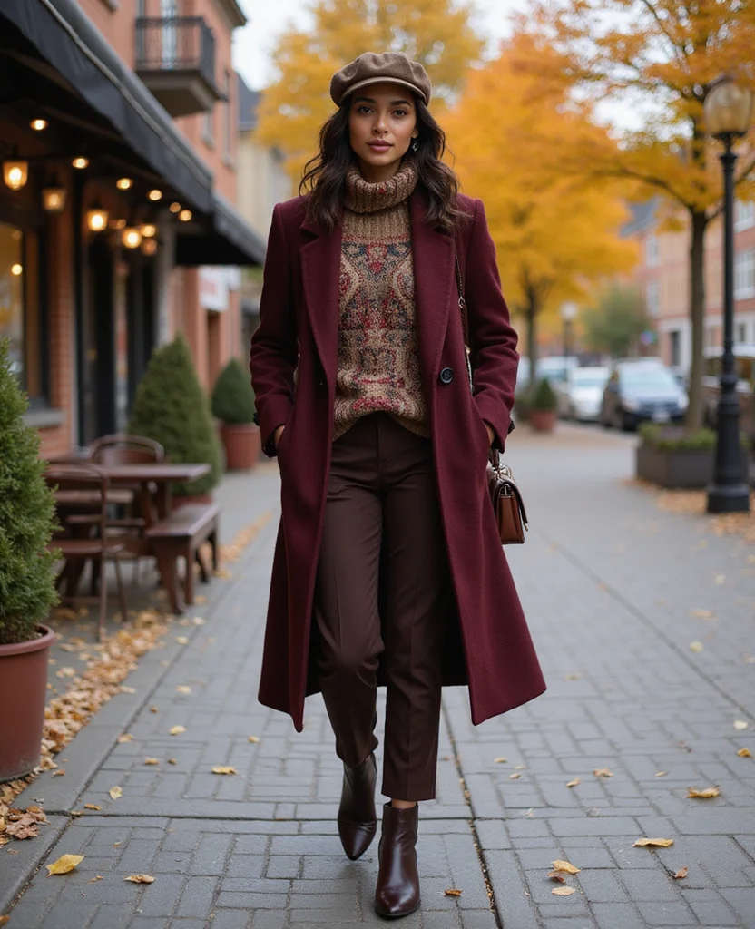 Brave the Gothenburg Weather: 15 Stylish October Looks You Need! 52 what to wear in Gothenburg in October Brave the Gothenburg Weather: 15 Stylish October Looks You Need! - 8. Autumnal Color Palette 1