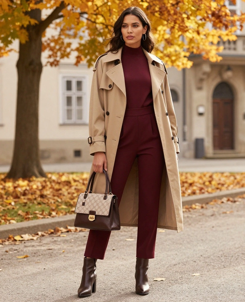 Discover 12 Trendy Fall Outfits for Your Salzburg Adventure This October! 22 what to wear in Salzburg in October Discover 12 Trendy Fall Outfits for Your Salzburg Adventure This October! - 4. Chic Jumpsuits: Effortless Elegance 1
