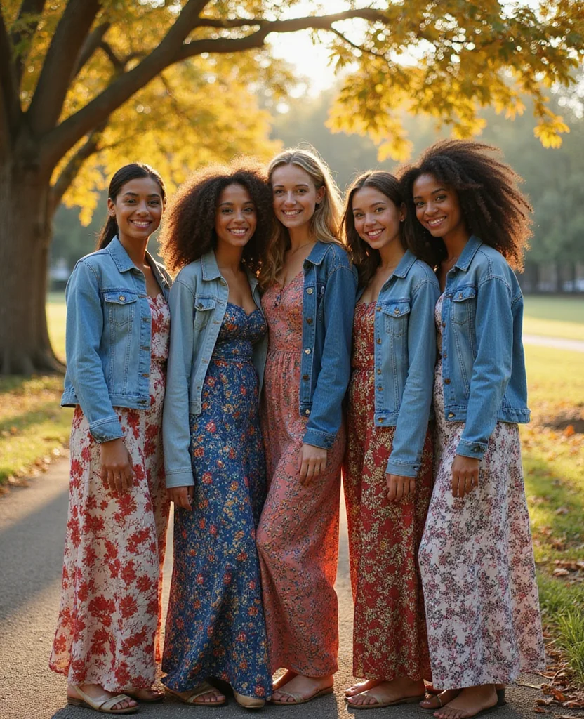 Don't Get Caught in the Cold: 12 Must-Have Looks for Jacksonville in November! 8 What to Wear in Jacksonville in November Don't Get Caught in the Cold: 12 Must-Have Looks for Jacksonville in November! - 2. Denim Jackets with Maxis 1
