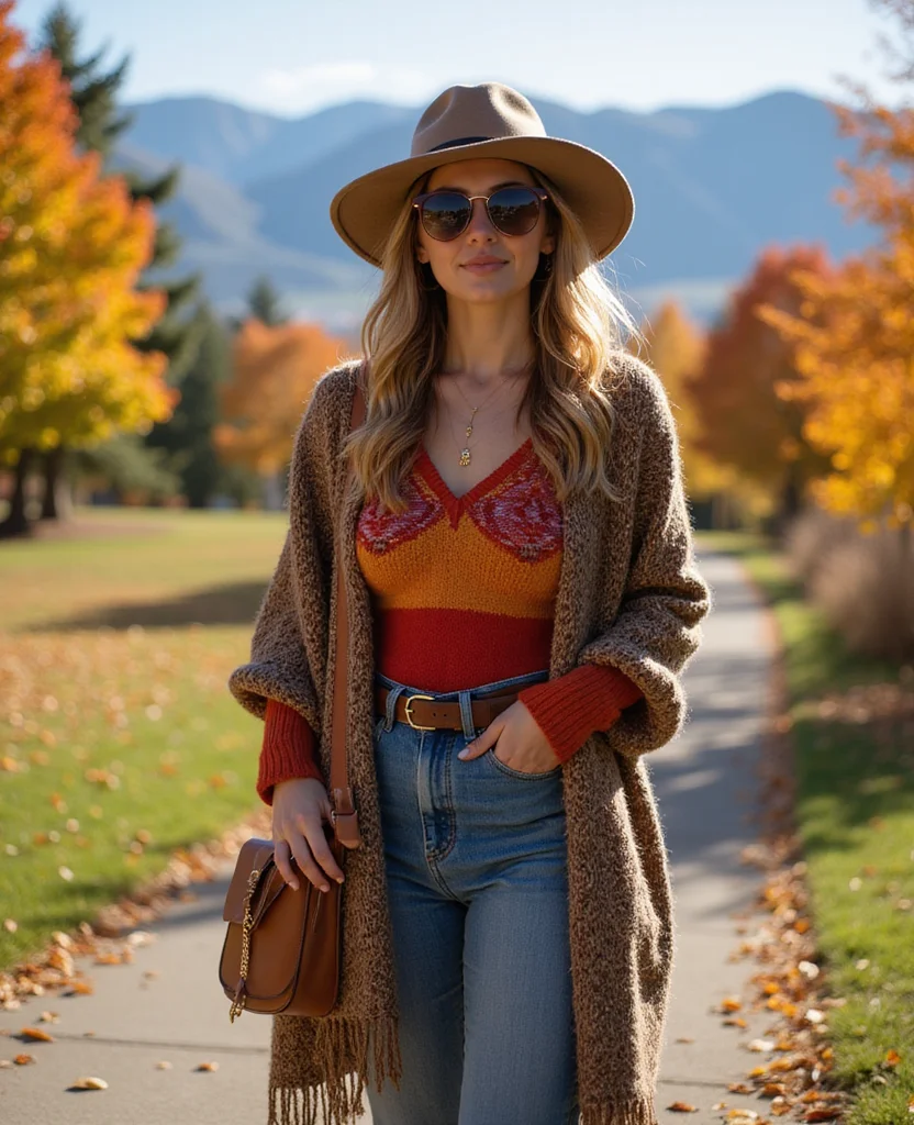 Explore Salt Lake City in Style: 12 Perfect Outfits for October Adventures! 78 what to wear in Salt Lake City in October Explore Salt Lake City in Style: 12 Perfect Outfits for October Adventures! - 12. Embrace the Urban Boho Vibe 1