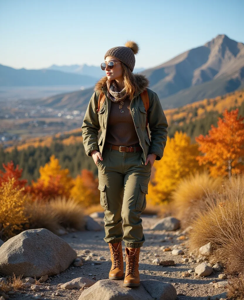 Explore Salt Lake City in Style: 12 Perfect Outfits for October Adventures! 20 what to wear in Salt Lake City in October Explore Salt Lake City in Style: 12 Perfect Outfits for October Adventures! - 4. Utility Jackets and Cargo Pants 1