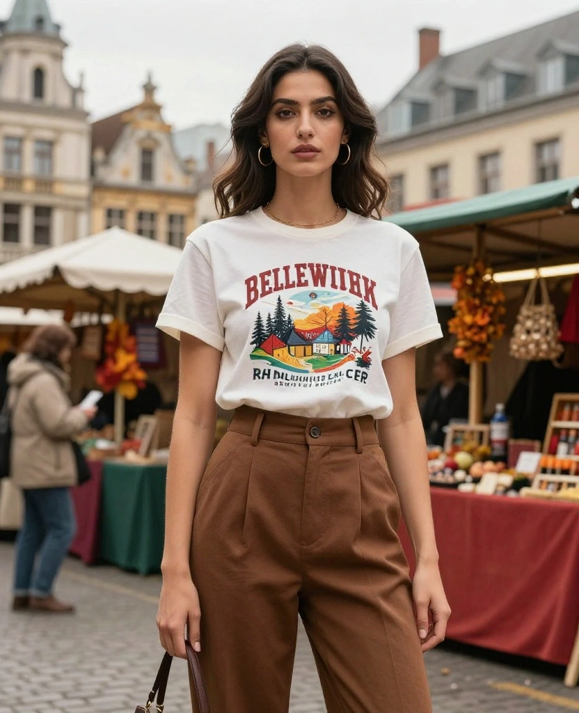 Fall in Love with Brussels: 12 Stylish Outfits for October 59 what to wear in Brussels in October Fall in Love with Brussels: 12 Stylish Outfits for October - 9. Vintage Finds with Modern Twists 1