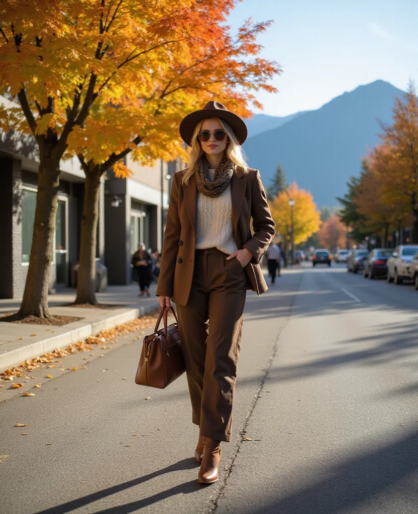 Master the Art of Layering: 13 Vancouver Outfits for October You Need to Try! 71 what to wear in Vancouver in October Master the Art of Layering: 13 Vancouver Outfits for October You Need to Try! - 11. The Sophisticated Blazer Layer 1