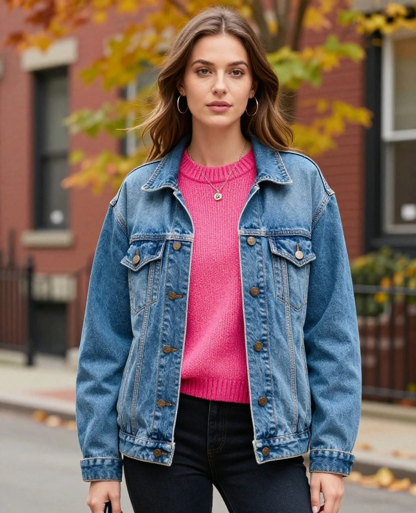 What to Wear in Boston This November? 15 Must-Have Clothing Pieces! 67 what to wear in Boston this November What to Wear in Boston This November? 15 Must-Have Clothing Pieces! - 11. Denim Jackets 1
