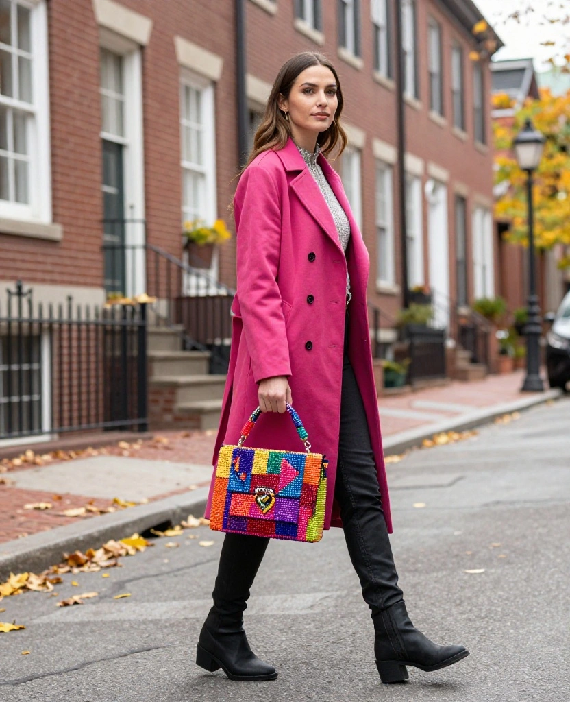 What to Wear in Boston This November? 15 Must-Have Clothing Pieces! 90 what to wear in Boston this November What to Wear in Boston This November? 15 Must-Have Clothing Pieces! - 14. Beaded Handbags 1