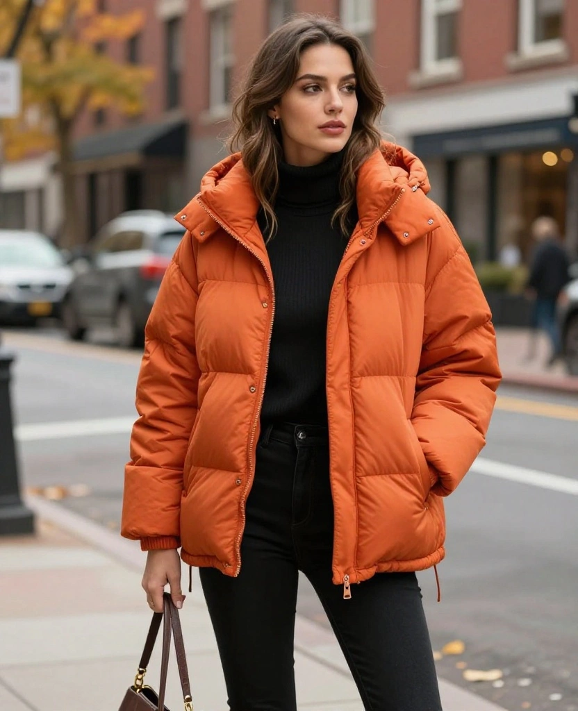 What to Wear in Boston This November? 15 Must-Have Clothing Pieces! 55 what to wear in Boston this November What to Wear in Boston This November? 15 Must-Have Clothing Pieces! - 9. Puffer Jackets 1