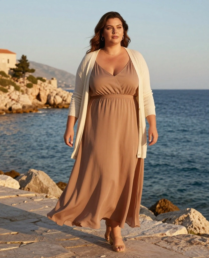 What to Wear in Dubrovnik This October: 12 Outfits You’ll Adore! 36 what to wear in Dubrovnik in October What to Wear in Dubrovnik This October: 12 Outfits You’ll Adore! - 6. Effortless Maxi Dresses 1