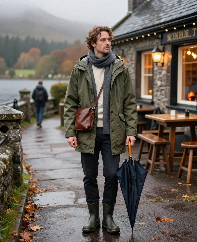 10 Killarney November Outfits That Go From Castle Sightseeing to Cozy Pub Evenings 52 What to Wear in Killarney in November 10 Killarney November Outfits That Go From Castle Sightseeing to Cozy Pub Evenings - 8. The Packable Layering Look for Changeable Weather 1