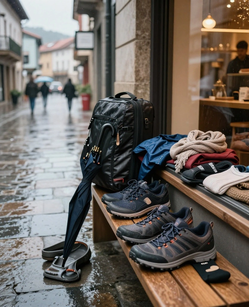 10 San Sebastián November Packing Mistakes to Avoid (Plus the Weather-Proof Essentials You Actually Need!) 13 What to Wear in San Sebastián in November 10 San Sebastián November Packing Mistakes to Avoid (Plus the Weather-Proof Essentials You Actually Need!) - 3. Bringing Pretty Shoes That Cannot Handle Wet Cobblestones 1