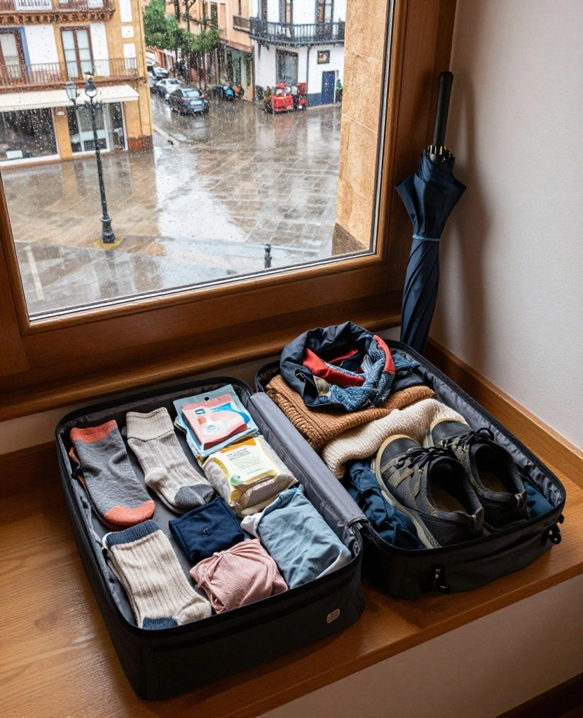 10 San Sebastián November Packing Mistakes to Avoid (Plus the Weather-Proof Essentials You Actually Need!) 20 What to Wear in San Sebastián in November 10 San Sebastián November Packing Mistakes to Avoid (Plus the Weather-Proof Essentials You Actually Need!) - 4. Forgetting Extra Socks and Quick-Dry Basics 1