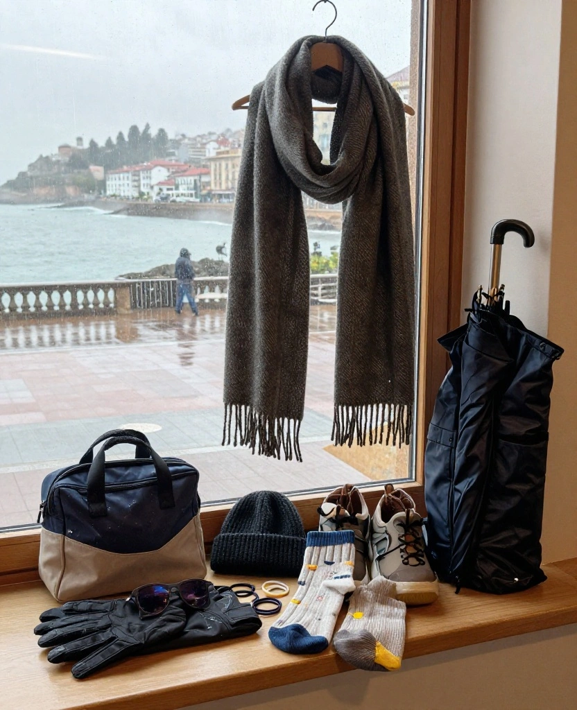 10 San Sebastián November Packing Mistakes to Avoid (Plus the Weather-Proof Essentials You Actually Need!) 34 What to Wear in San Sebastián in November 10 San Sebastián November Packing Mistakes to Avoid (Plus the Weather-Proof Essentials You Actually Need!) - 6. Leaving Out a Scarf, Hat, or Wind-Friendly Accessories 1