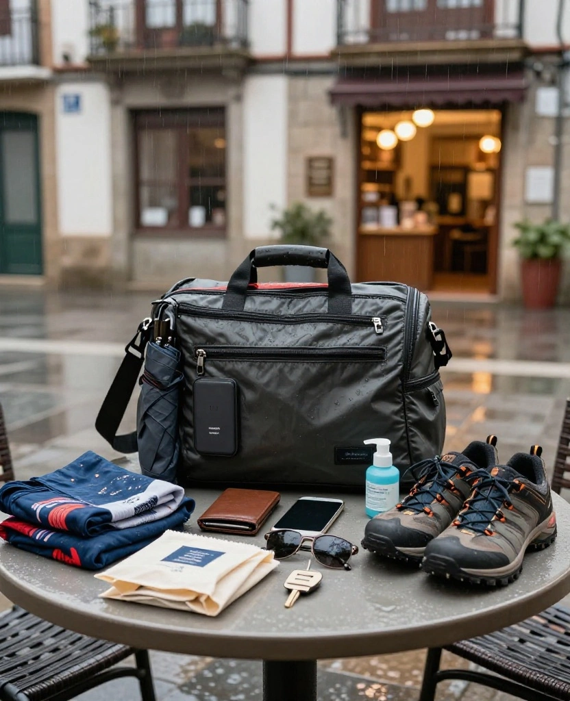 10 San Sebastián November Packing Mistakes to Avoid (Plus the Weather-Proof Essentials You Actually Need!) 41 What to Wear in San Sebastián in November 10 San Sebastián November Packing Mistakes to Avoid (Plus the Weather-Proof Essentials You Actually Need!) - 7. Carrying a Tiny Handbag That Cannot Survive a Shower 1