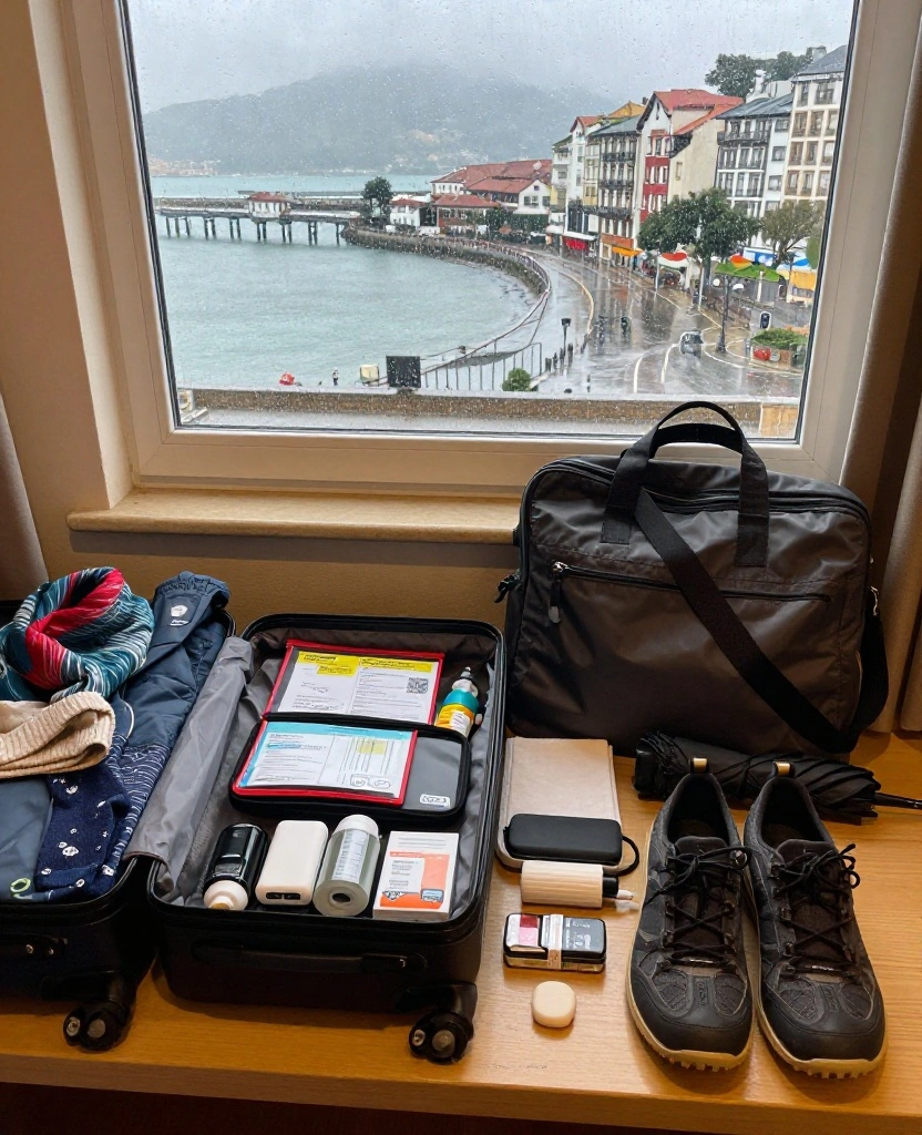 10 San Sebastián November Packing Mistakes to Avoid (Plus the Weather-Proof Essentials You Actually Need!) 57 What to Wear in San Sebastián in November 10 San Sebastián November Packing Mistakes to Avoid (Plus the Weather-Proof Essentials You Actually Need!) - 9. Forgetting to Protect Documents, Toiletries, and Electronics 1