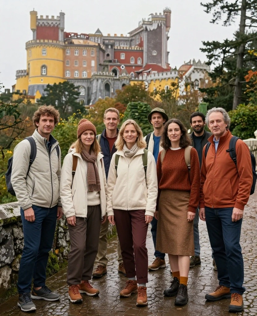 11 Genius Layering Ideas for Sintra in November (Perfect for Chilly Castle Walks!) 65 What to Wear in Sintra in November 11 Genius Layering Ideas for Sintra in November (Perfect for Chilly Castle Walks!) - 11. Use a Simple Three-Color Capsule for Easy Mixing 1