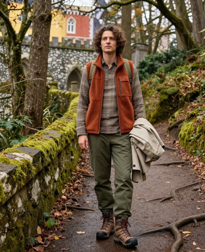 11 Genius Layering Ideas for Sintra in November (Perfect for Chilly Castle Walks!) 3 What to Wear in Sintra in November 11 Genius Layering Ideas for Sintra in November (Perfect for Chilly Castle Walks!) - 3. Use a Fleece Vest for Warmth Without Bulky Sleeves 1