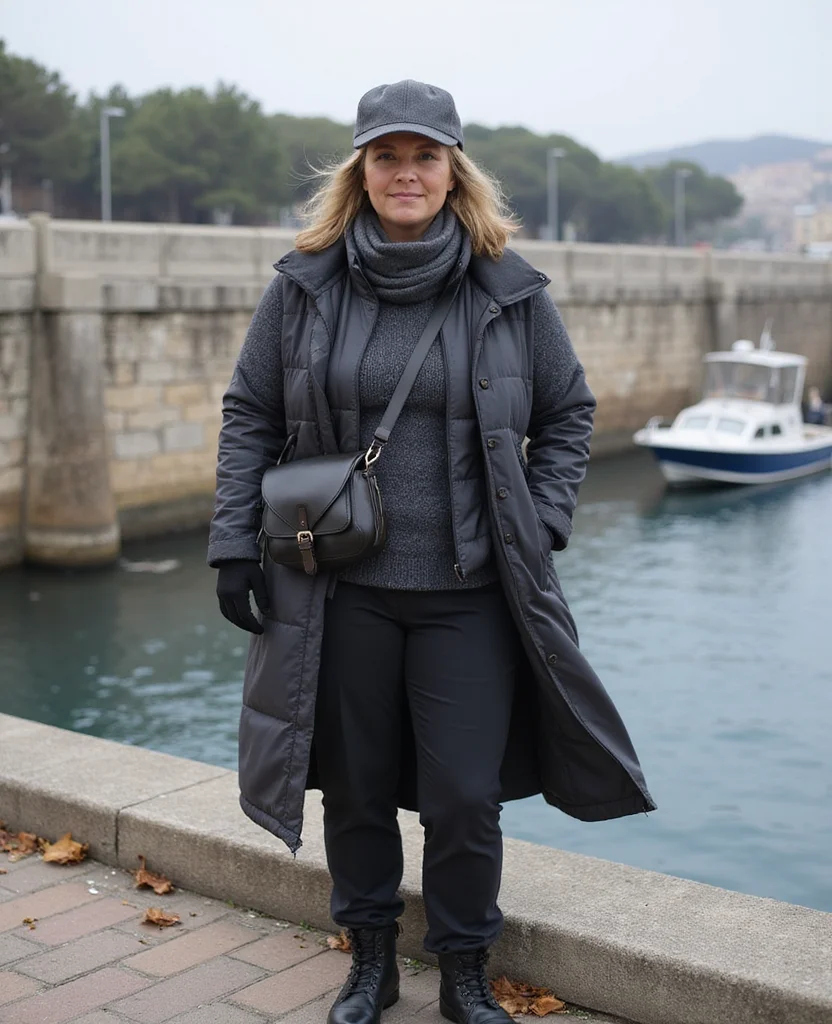 11 Mistral-Proof Outfit Ideas for Marseille in November That Keep the Chill Out 55 What to Wear in Marseille in November 11 Mistral-Proof Outfit Ideas for Marseille in November That Keep the Chill Out - 9. The Charcoal Monochrome Layering Set 1