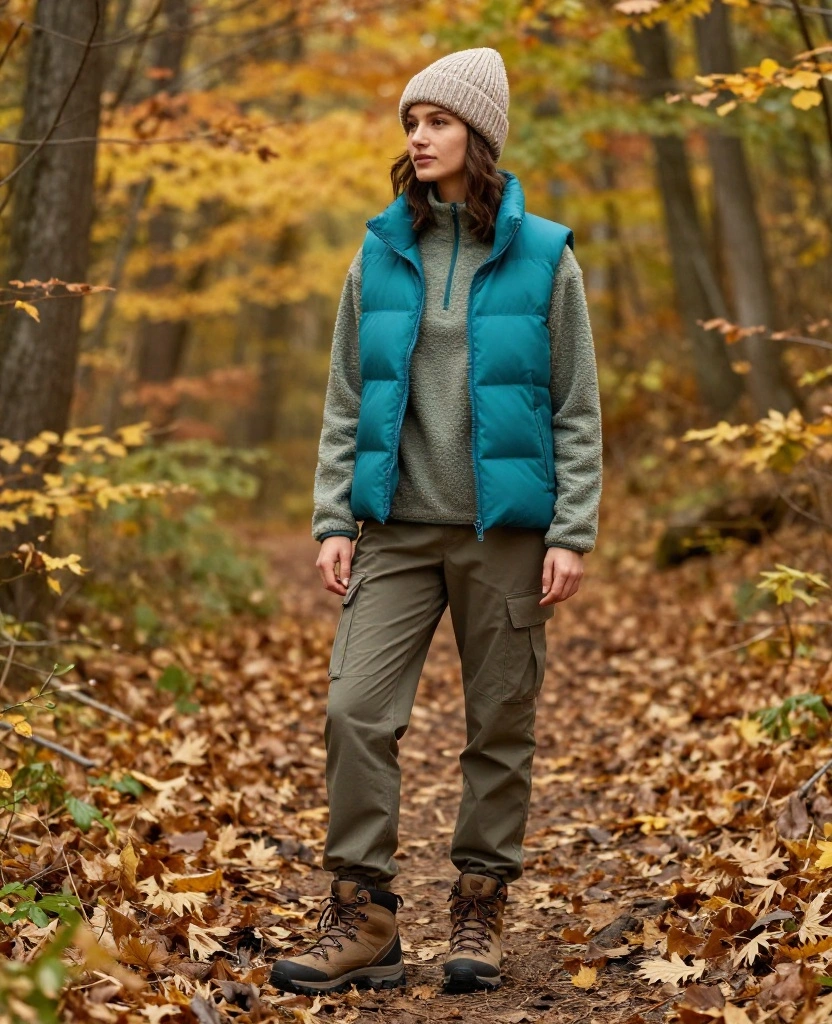 11 Outdoor Outfits for Asheville in November That Are Perfect for Hiking Adventures! 20 What to Wear in Asheville in November 11 Outdoor Outfits for Asheville in November That Are Perfect for Hiking Adventures! - 4. Classic Puffer Vest 1