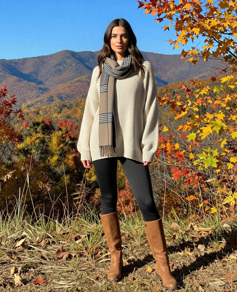 11 Outdoor Outfits for Asheville in November That Are Perfect for Hiking Adventures! 43 What to Wear in Asheville in November 11 Outdoor Outfits for Asheville in November That Are Perfect for Hiking Adventures! - 7. Insulated Leggings 1