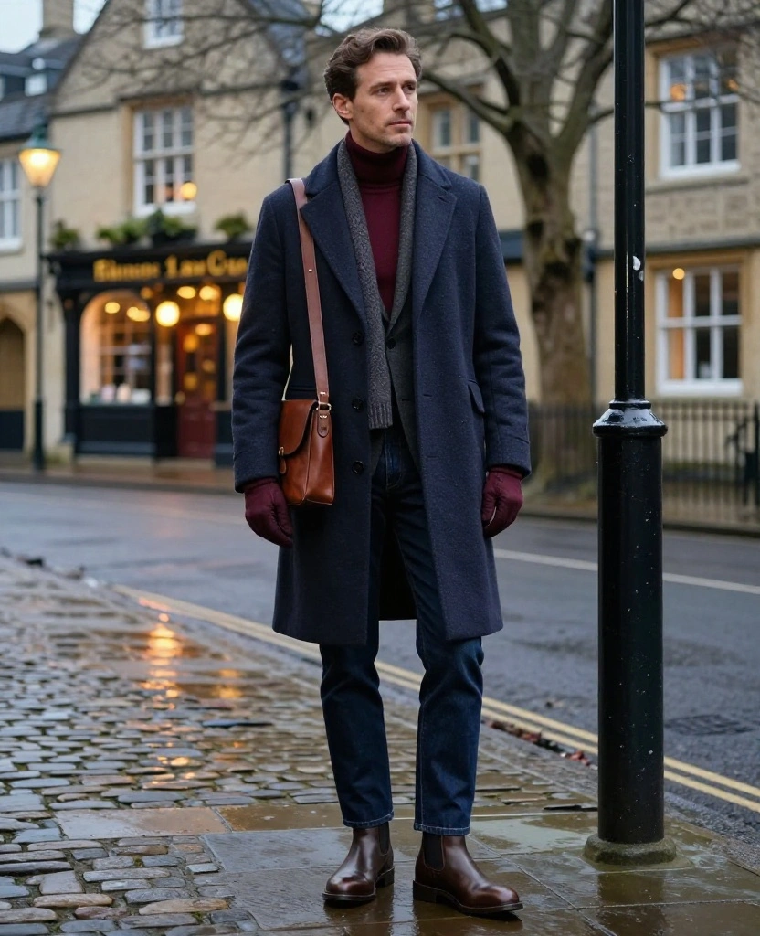 11 Oxford Evening Outfits for November That Keep You Warm Without Sacrificing Your Date-Night Style 44 What to Wear in Oxford in November 11 Oxford Evening Outfits for November That Keep You Warm Without Sacrificing Your Date-Night Style - 10. Dark Denim, a Polished Blazer, and Weatherproof Boots 1
