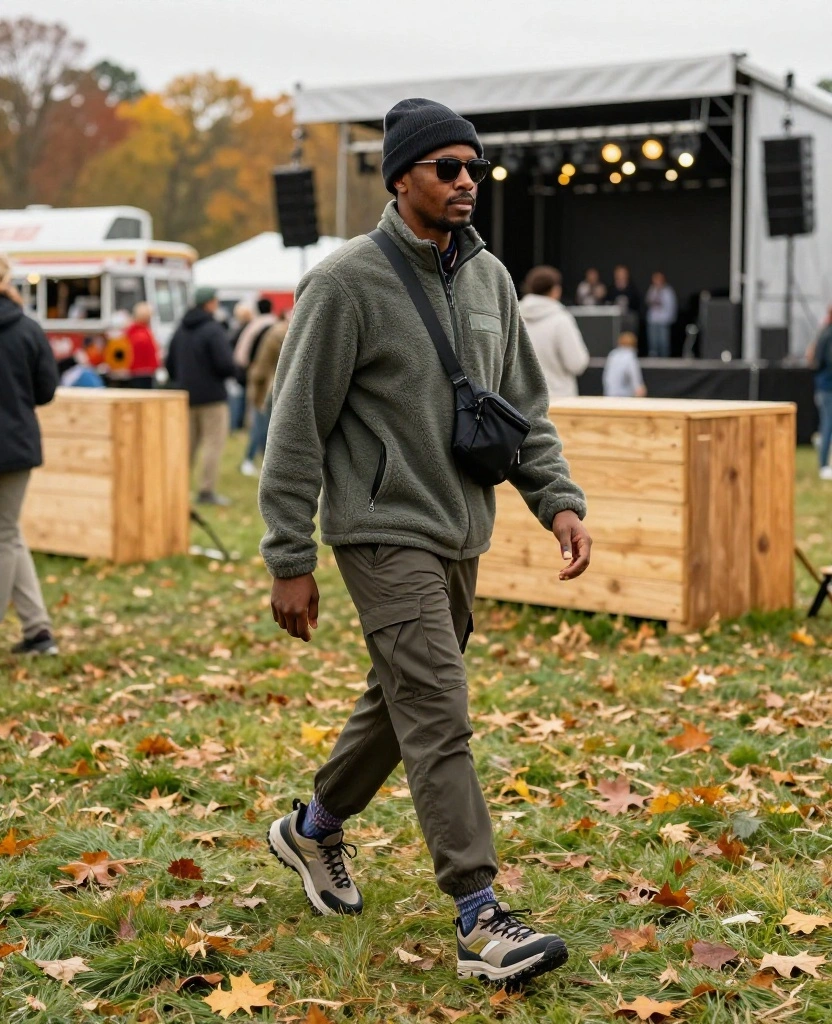 12 Festival Outfit Accessories You’ll Need for November in the USA (Your Feet Will Thank You for #7!) 6 What to Wear to Music Festivals in the USA in November 12 Festival Outfit Accessories You’ll Need for November in the USA (Your Feet Will Thank You for #7!) - 2. Cushioned Sneakers for Dry, Busy Festival Days 1