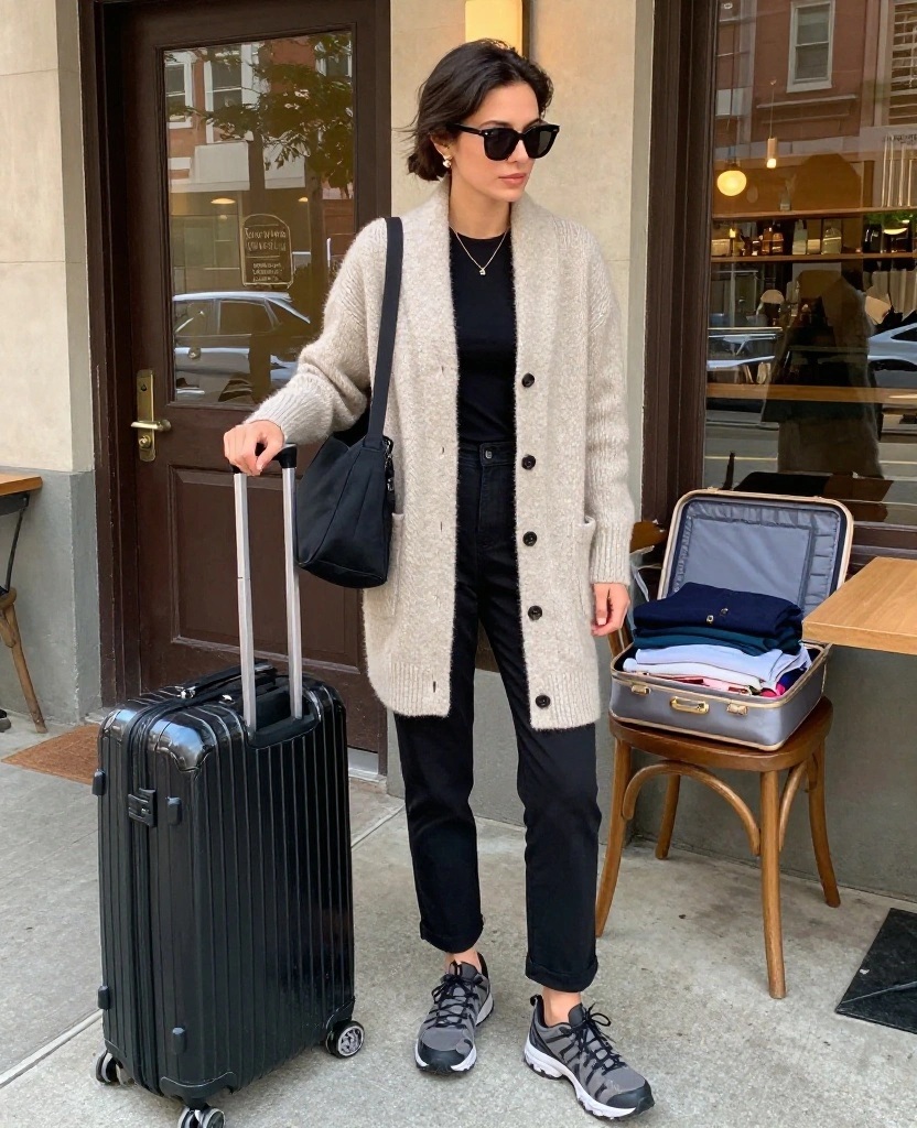 12 Houston Winter Packing List Essentials You’ll Actually Wear in December (Don’t Forget #7!) 6 What to Wear in Houston in December 12 Houston Winter Packing List Essentials You’ll Actually Wear in December (Don’t Forget #7!) - 2. A Lightweight Cardigan for Cold Restaurants and Indoor Spaces 1