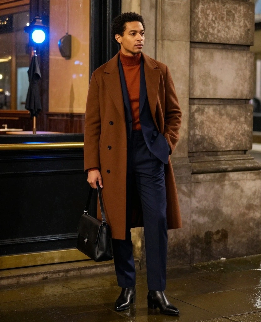 12 Liverpool Nightlife Outfits for November That Look Sharp and Keep You Warm (No Bulky Layers!) 35 What to wear in Liverpool in November 12 Liverpool Nightlife Outfits for November That Look Sharp and Keep You Warm (No Bulky Layers!) - 7. The Tailored Suit with a Fine-Knit Top 1