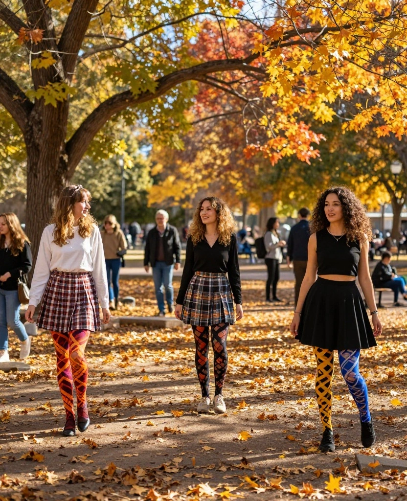 12 Local Fashion Trends to Rock in Albuquerque This November (Spoiler: #5 Is a Hit!) 82 what to wear in Albuquerque in November 12 Local Fashion Trends to Rock in Albuquerque This November (Spoiler: #5 Is a Hit!) - 12. Colorful Tights 1