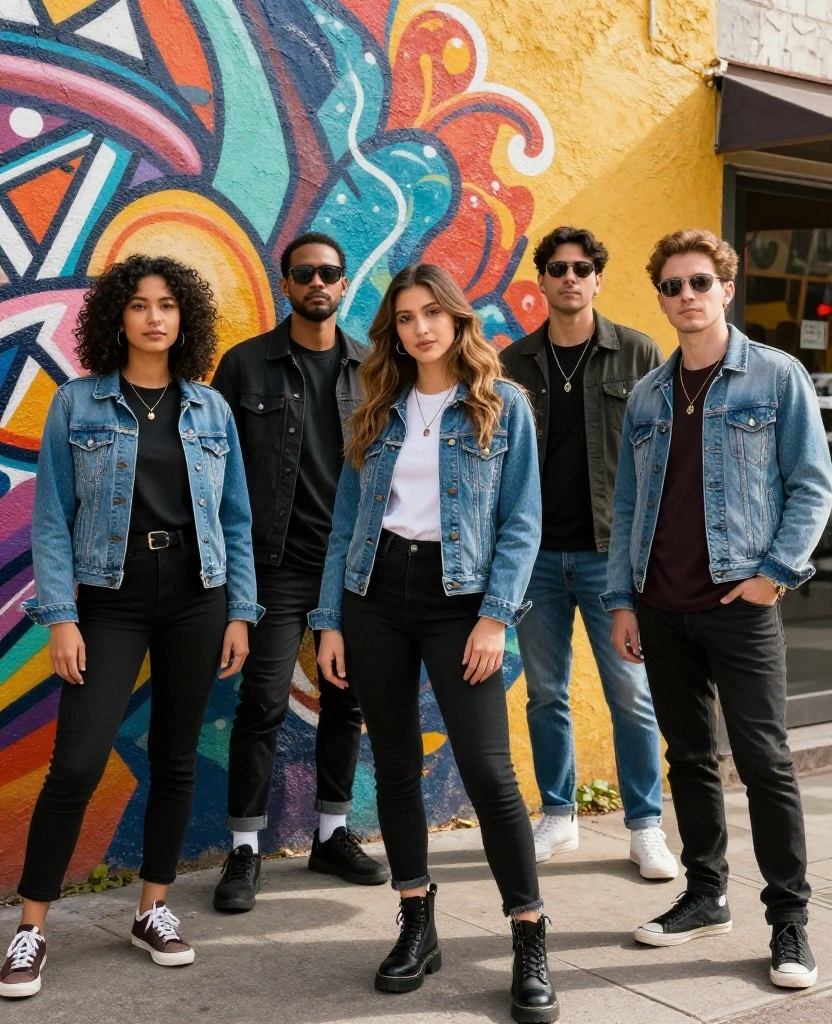 12 Local Fashion Trends to Rock in Albuquerque This November (Spoiler: #5 Is a Hit!) 15 what to wear in Albuquerque in November 12 Local Fashion Trends to Rock in Albuquerque This November (Spoiler: #5 Is a Hit!) - 3. Denim Jackets with Flair 1