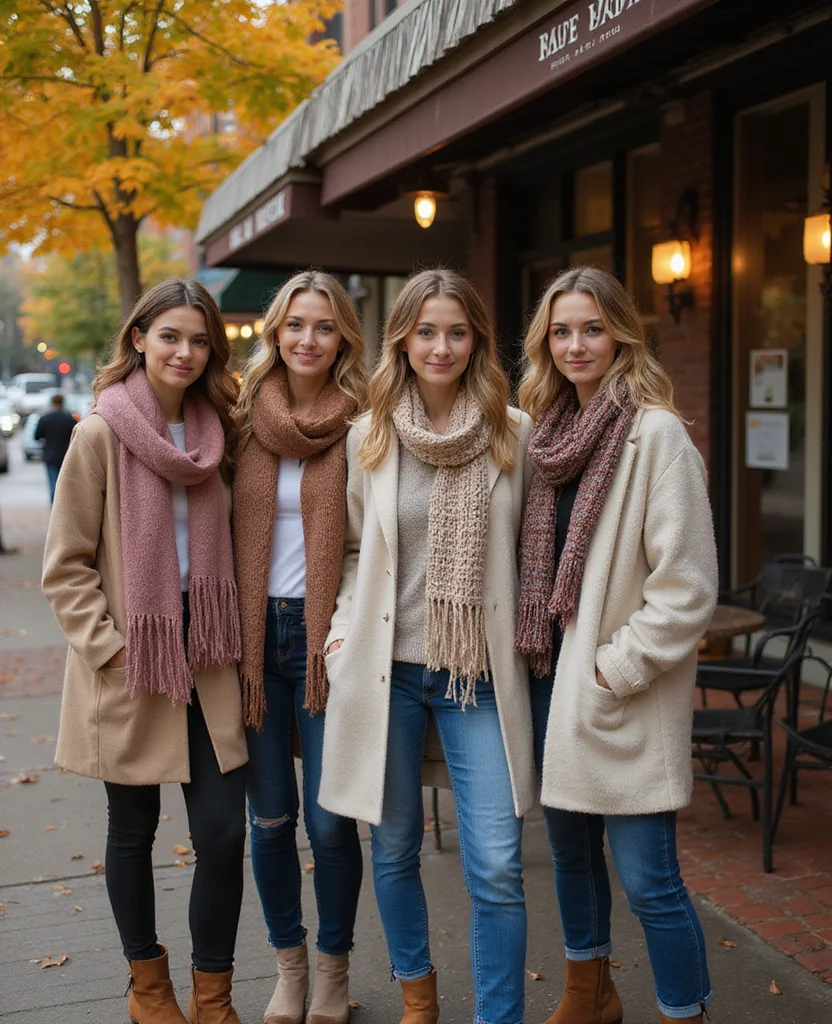 12 Must-Have Layers for Your Charlotte November Trip (Don't Miss #4!) 22 What to Wear in Charlotte in November 12 Must-Have Layers for Your Charlotte November Trip (Don't Miss #4!) - 4. Versatile Scarves (Don't Miss This One!) 1