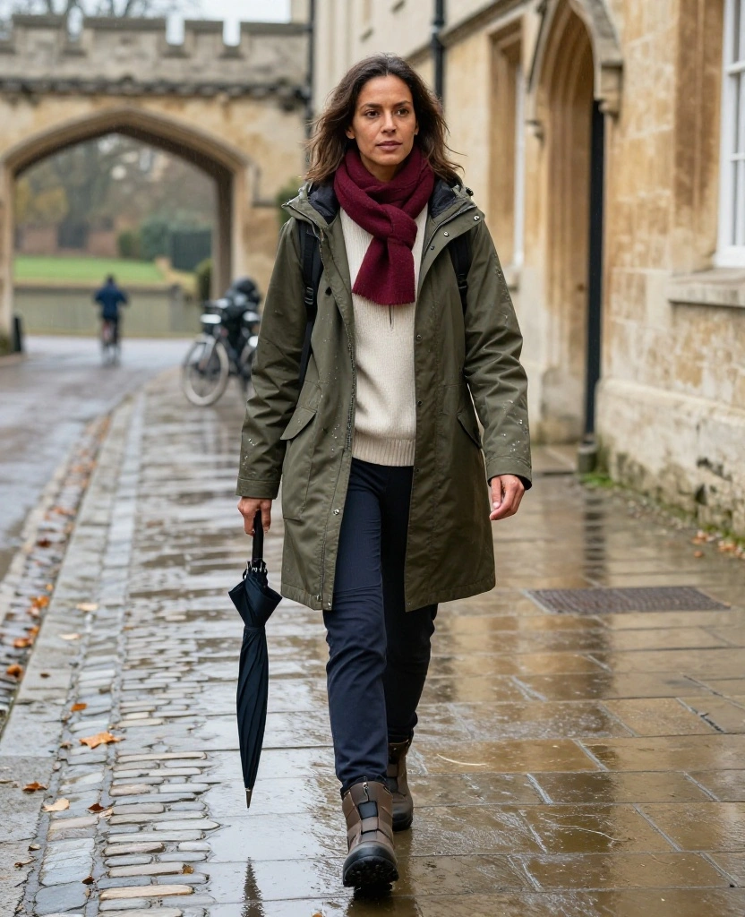 12 Stylish Cambridge November Outfits for Rainy Sightseeing Days (Yes, You Can Look Cute and Stay Dry!) 78 What to Wear in Cambridge in November 12 Stylish Cambridge November Outfits for Rainy Sightseeing Days (Yes, You Can Look Cute and Stay Dry!) - 12. The Layered Travel Uniform You Can Wear All Day 1