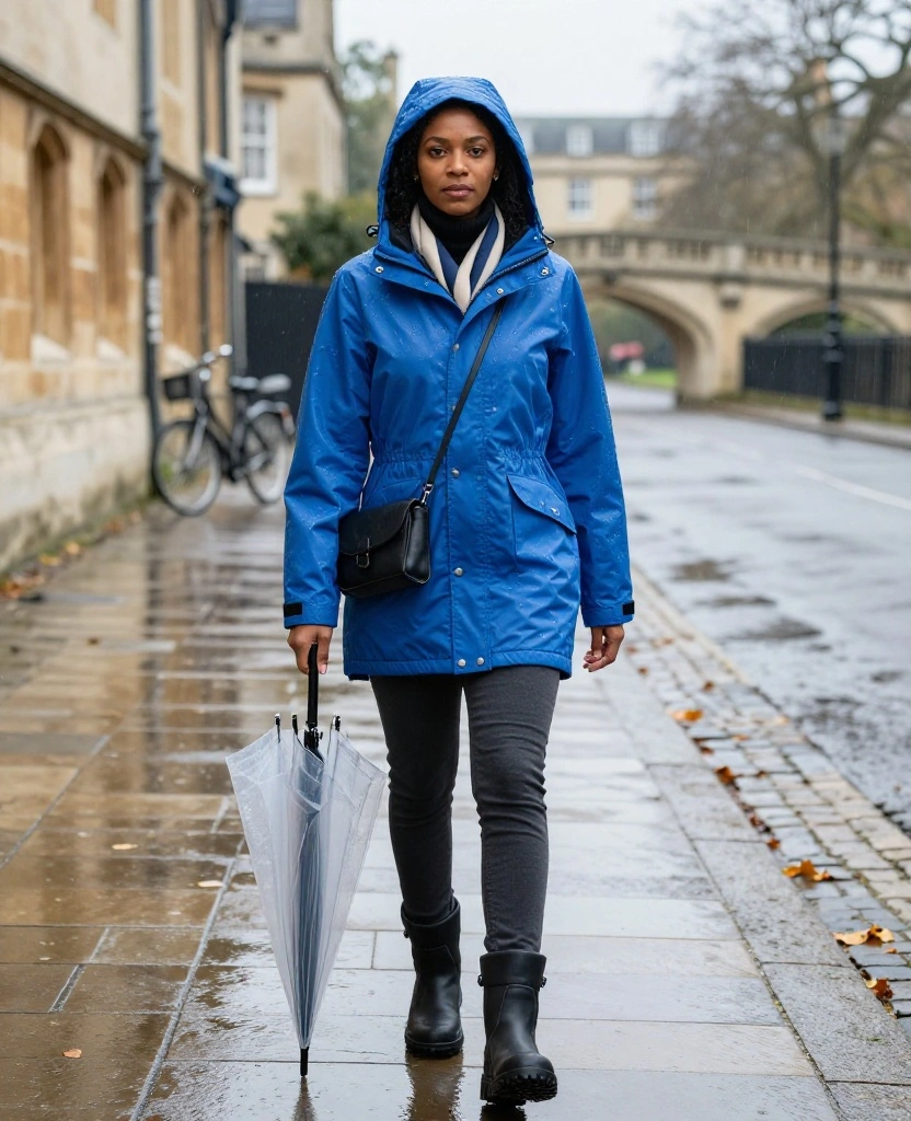 12 Stylish Cambridge November Outfits for Rainy Sightseeing Days (Yes, You Can Look Cute and Stay Dry!) 41 What to Wear in Cambridge in November 12 Stylish Cambridge November Outfits for Rainy Sightseeing Days (Yes, You Can Look Cute and Stay Dry!) - 7. The Bright Waterproof Parka with a Neutral Base 1