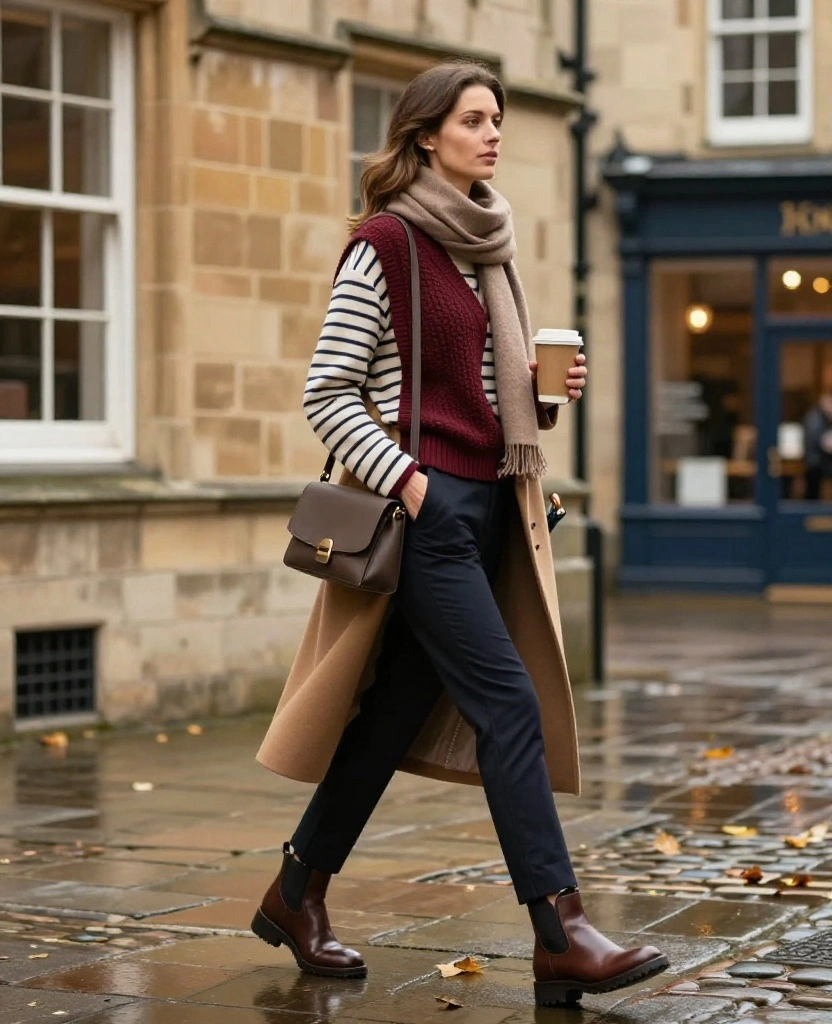 12 York City Break Outfits That Are Cute Enough for Photos and Comfy Enough for Exploring 73 What to Wear in York in November 12 York City Break Outfits That Are Cute Enough for Photos and Comfy Enough for Exploring - 12. The Day-to-Dinner Layering Formula 1