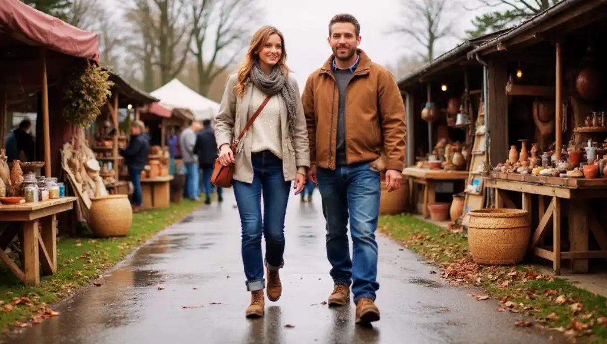 11 Best Shoes to Wear in Santa Fe in December (Cute, Comfortable, and Ready for Cobblestones!) 34 What to Wear in Santa Fe in December What To Wear To November Craft Festivals In The USA? 13 Cozy Outfits You’ll Love For USA Events