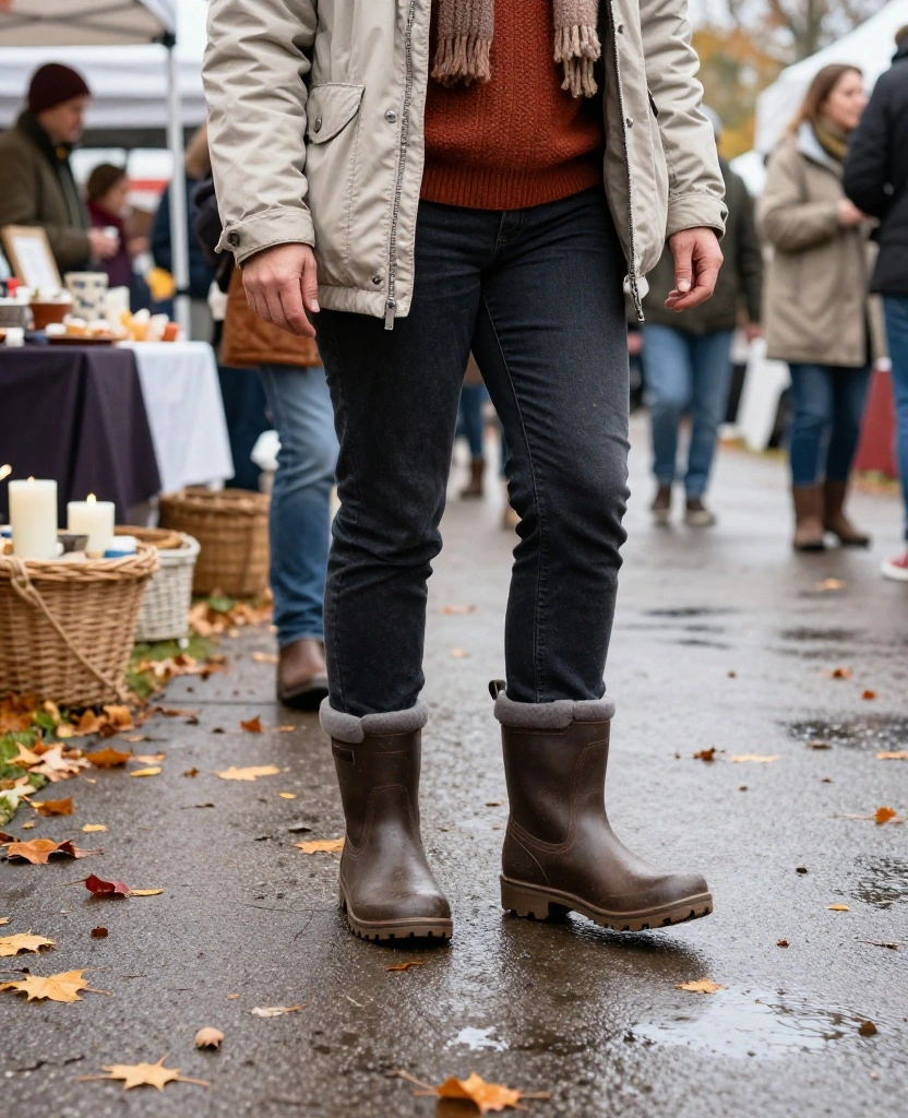 13 Best Shoes to Wear to November Craft Festivals When You’ll Be Walking for Hours 8 What to Wear to November Craft Festivals in the USA 13 Best Shoes to Wear to November Craft Festivals When You’ll Be Walking for Hours - 2. Waterproof Ankle Boots for Damp November Weather 1