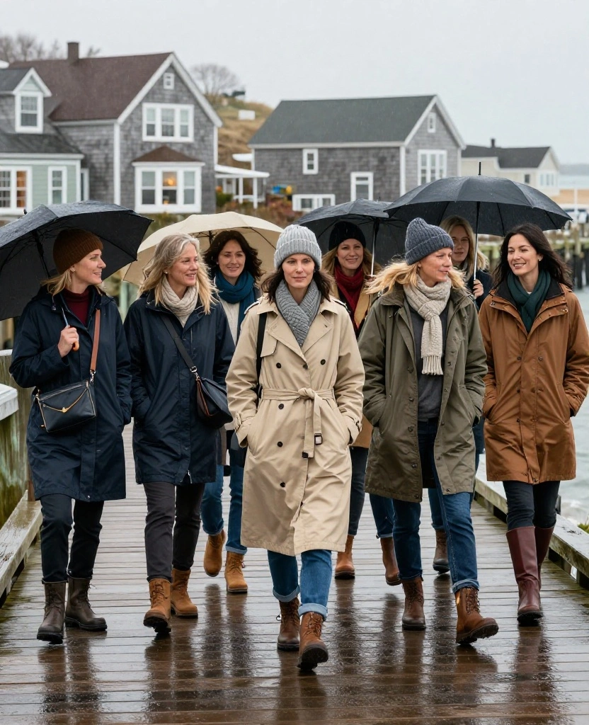 13 Chic Rainy-Day Outfits for Martha's Vineyard in November (Stay Dry Without Looking Boring!) 100 What to Wear in Marthas Vineyard in November 13 Chic Rainy-Day Outfits for Martha's Vineyard in November (Stay Dry Without Looking Boring!) - Conclusion: Dry Layers, Better Island Days 1