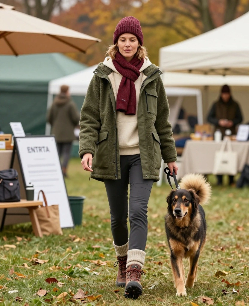 13 Cozy November Dog Show Outfits That Prove Warm Layers Can Still Look Fabulous! 59 what to wear to the National Dog Show in November 13 Cozy November Dog Show Outfits That Prove Warm Layers Can Still Look Fabulous! - 9. Fleece-Lined Parka with Utility Details 1