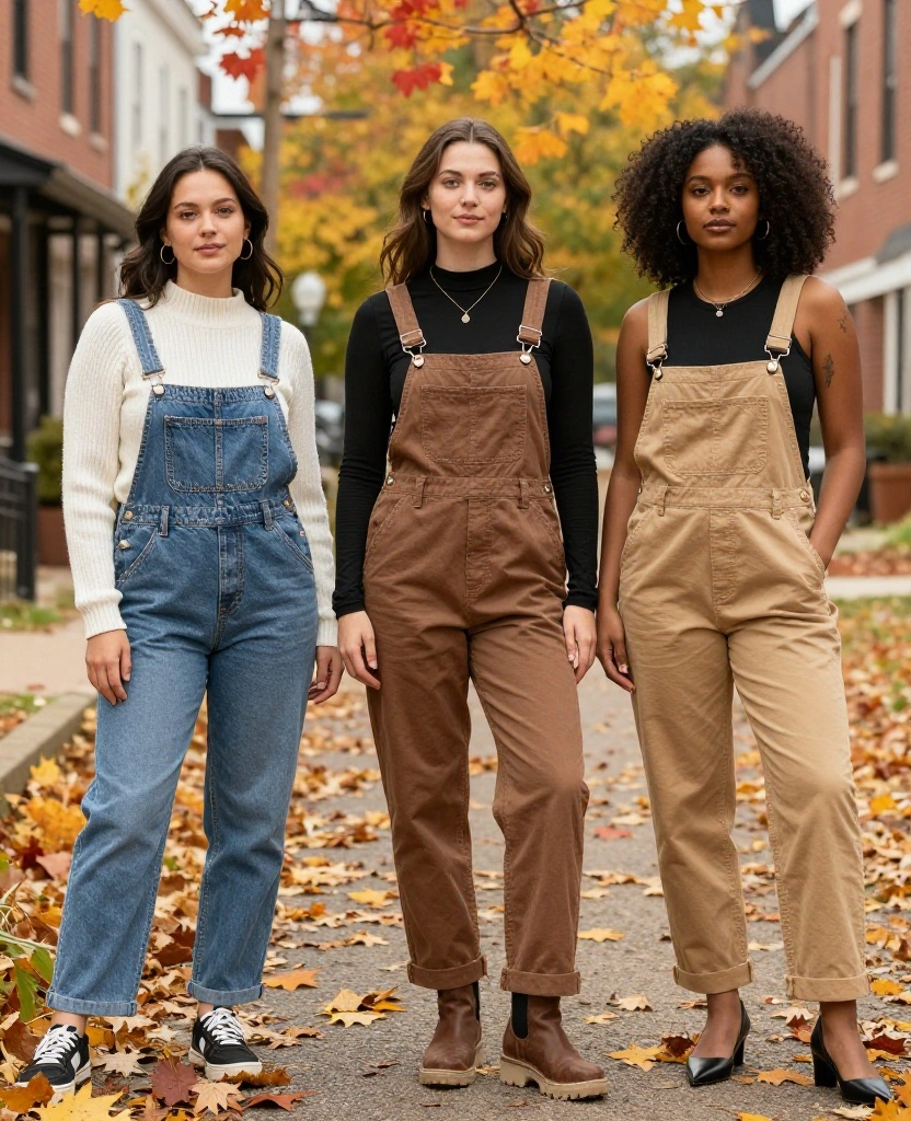 13 Essential Outfit Ideas for November in Columbus (Your Wardrobe Will Thank You!) 66 What to Wear in Columbus in November 13 Essential Outfit Ideas for November in Columbus (Your Wardrobe Will Thank You!) - 10. Stylish Overalls 1