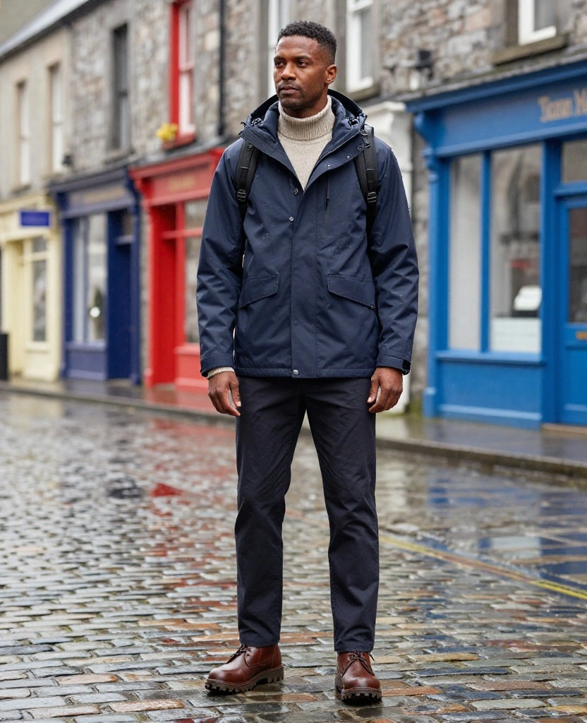 13 Men’s Galway November Outfit Ideas for Staying Warm, Dry, and Sharp in Ireland 1 what to wear in Galway in November 13 Men’s Galway November Outfit Ideas for Staying Warm, Dry, and Sharp in Ireland - 1. Merino Base Layer, Wool Sweater, and a Reliable Waterproof Shell 1