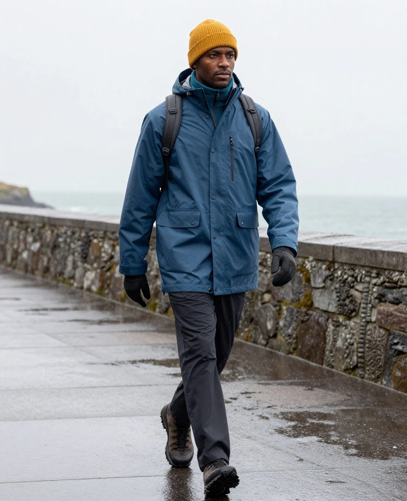 13 Men’s Galway November Outfit Ideas for Staying Warm, Dry, and Sharp in Ireland 29 what to wear in Galway in November 13 Men’s Galway November Outfit Ideas for Staying Warm, Dry, and Sharp in Ireland - 5. Fleece-Lined Parka for a Windy Salthill Promenade Walk 1