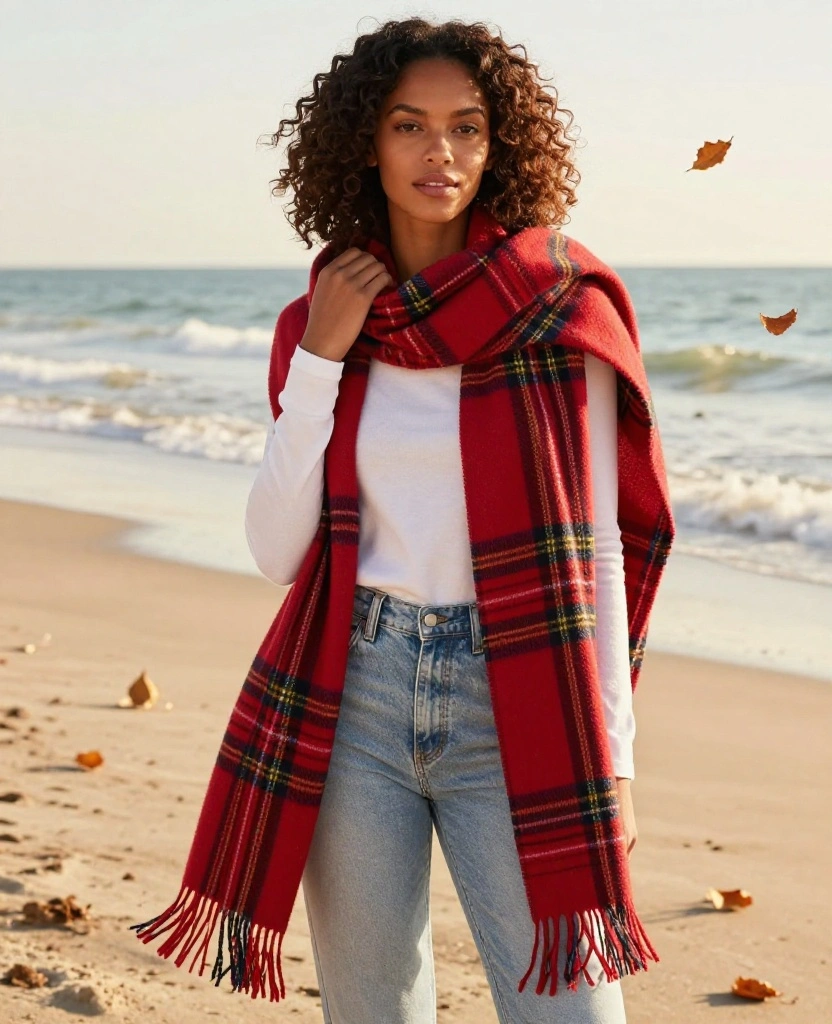 14 Fashion Hacks for the Perfect November Look in Myrtle Beach 15 What to Wear in Myrtle Beach in November 14 Fashion Hacks for the Perfect November Look in Myrtle Beach - 3. Stylish Scarves for Added Warmth 1