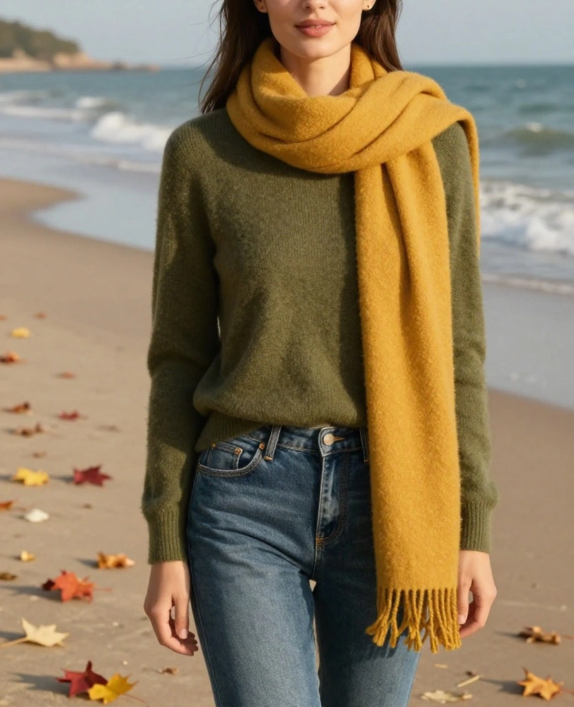14 Fashion Hacks for the Perfect November Look in Myrtle Beach 29 What to Wear in Myrtle Beach in November 14 Fashion Hacks for the Perfect November Look in Myrtle Beach - 5. Earthy Tones and Textures 1