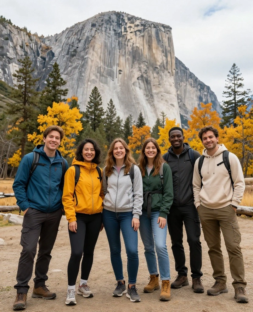 14 Layering Hacks for Hiking in Yosemite This November (You’ll Thank Us for #3!) 69 What to Wear in Yosemite in November 14 Layering Hacks for Hiking in Yosemite This November (You’ll Thank Us for #3!) - 11. Embrace the Layers of Color 1