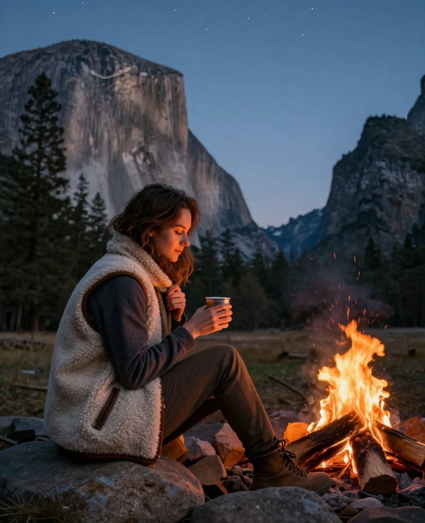 14 Layering Hacks for Hiking in Yosemite This November (You’ll Thank Us for #3!) 81 What to Wear in Yosemite in November 14 Layering Hacks for Hiking in Yosemite This November (You’ll Thank Us for #3!) - 13. Layer for the Evening Chill 1