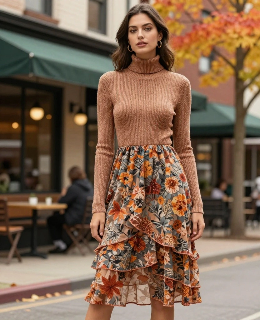 14 November Fashion Essentials for Raleigh You Can’t Live Without (Wait Until You See #10!) 36 What to Wear in Raleigh in November 14 November Fashion Essentials for Raleigh You Can’t Live Without (Wait Until You See #10!) - 6. Layered Midi Dresses 1