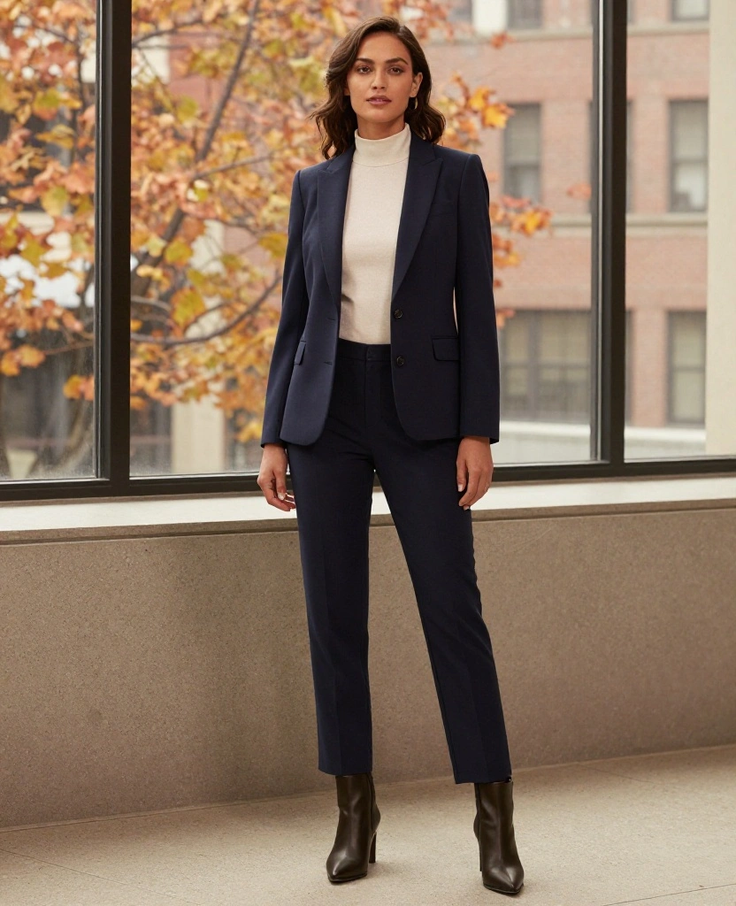 14 Stylish Outfits for November in Cincinnati That Will Keep You Warm and Fabulous! 66 What to Wear in Cincinnati in November 14 Stylish Outfits for November in Cincinnati That Will Keep You Warm and Fabulous! - 10. Chic Blazer with Layered Tops 1