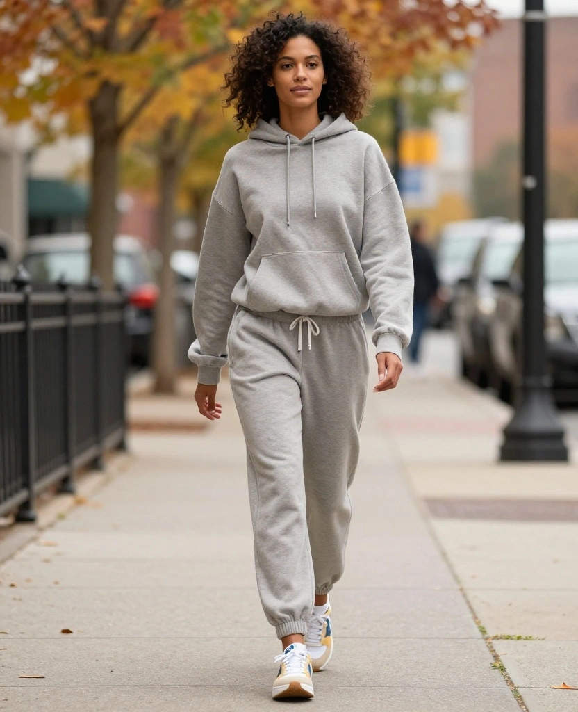 14 Stylish Outfits for November in Cincinnati That Will Keep You Warm and Fabulous! 73 What to Wear in Cincinnati in November 14 Stylish Outfits for November in Cincinnati That Will Keep You Warm and Fabulous! - 11. Stylish Jogger Pants with a Casual Hoodie 1