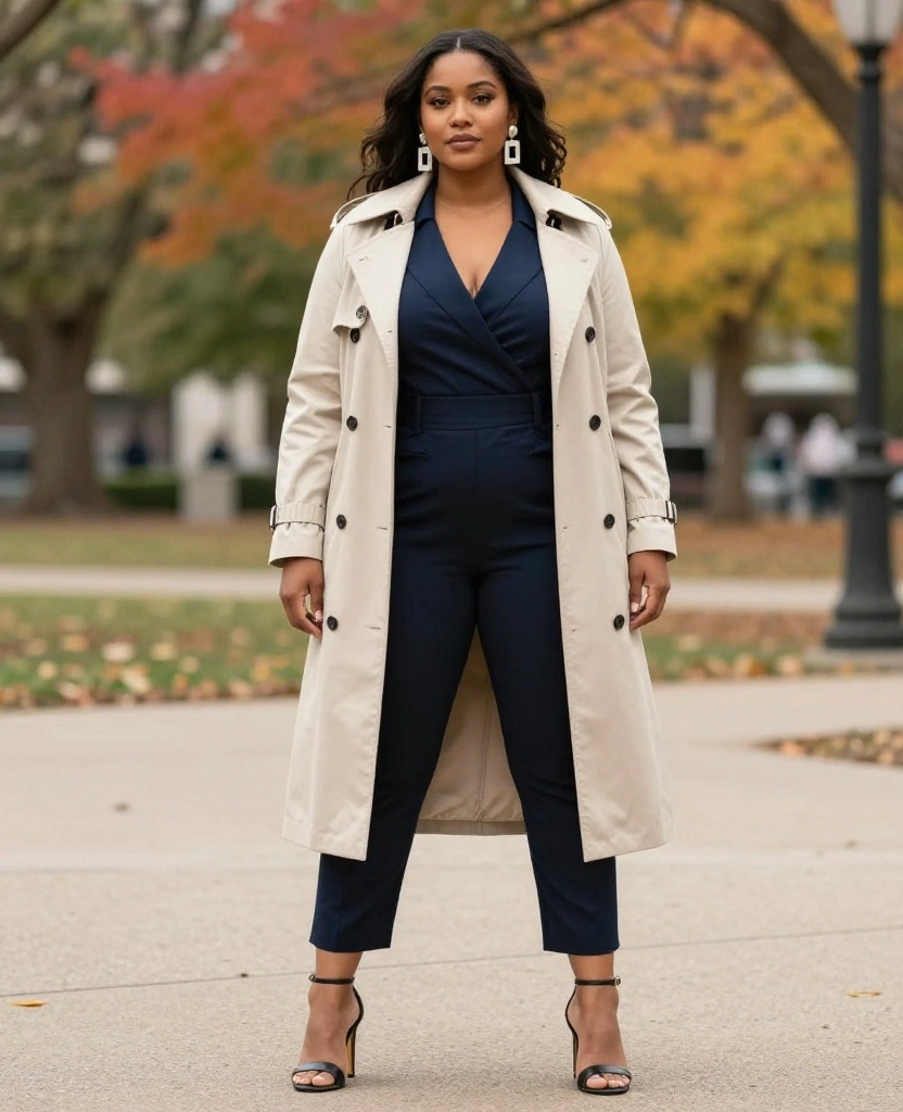 14 Travel-Ready Outfits for Oklahoma City in November (Pack Like a Pro!) 66 what to wear in Oklahoma City in November 14 Travel-Ready Outfits for Oklahoma City in November (Pack Like a Pro!) - 10. Effortlessly Chic with Jumpsuits 1